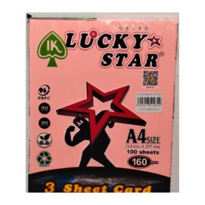 A4 Colour Card Stock (Pack of 100)