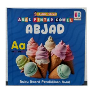 Anak Pintar Comel — Abjad (Buku Board Pendidikan Awal)