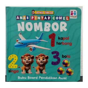 Anak Pintar Comel — Nombor (Buku Board Pendidikan Awal)