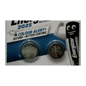 Energizer CR2025 Lithium Batteries (Pack of 2)