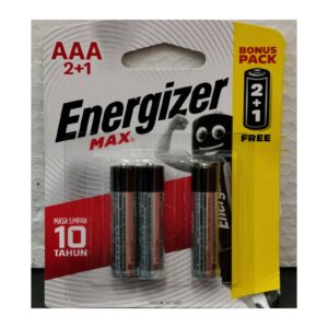Energizer Max AAA Batteries (Pack of 2+1)