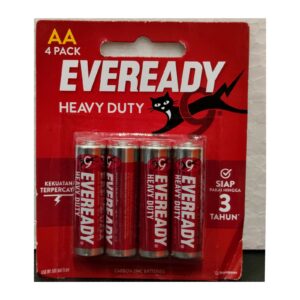 Eveready Heavy Duty AA Batteries (Pack of 4)