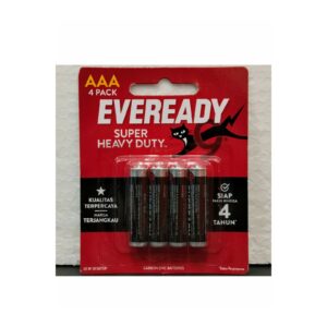Eveready Heavy Duty AAA Batteries (Pack of 4)