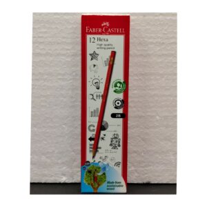 Faber-Castell 2B Hexagonal Pencils (Pack of 12)