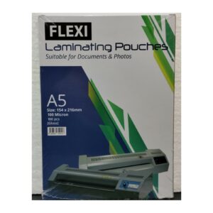 Flexi Laminating Pouches A5 154 × 216mm 100 Micron — 100 Pieces