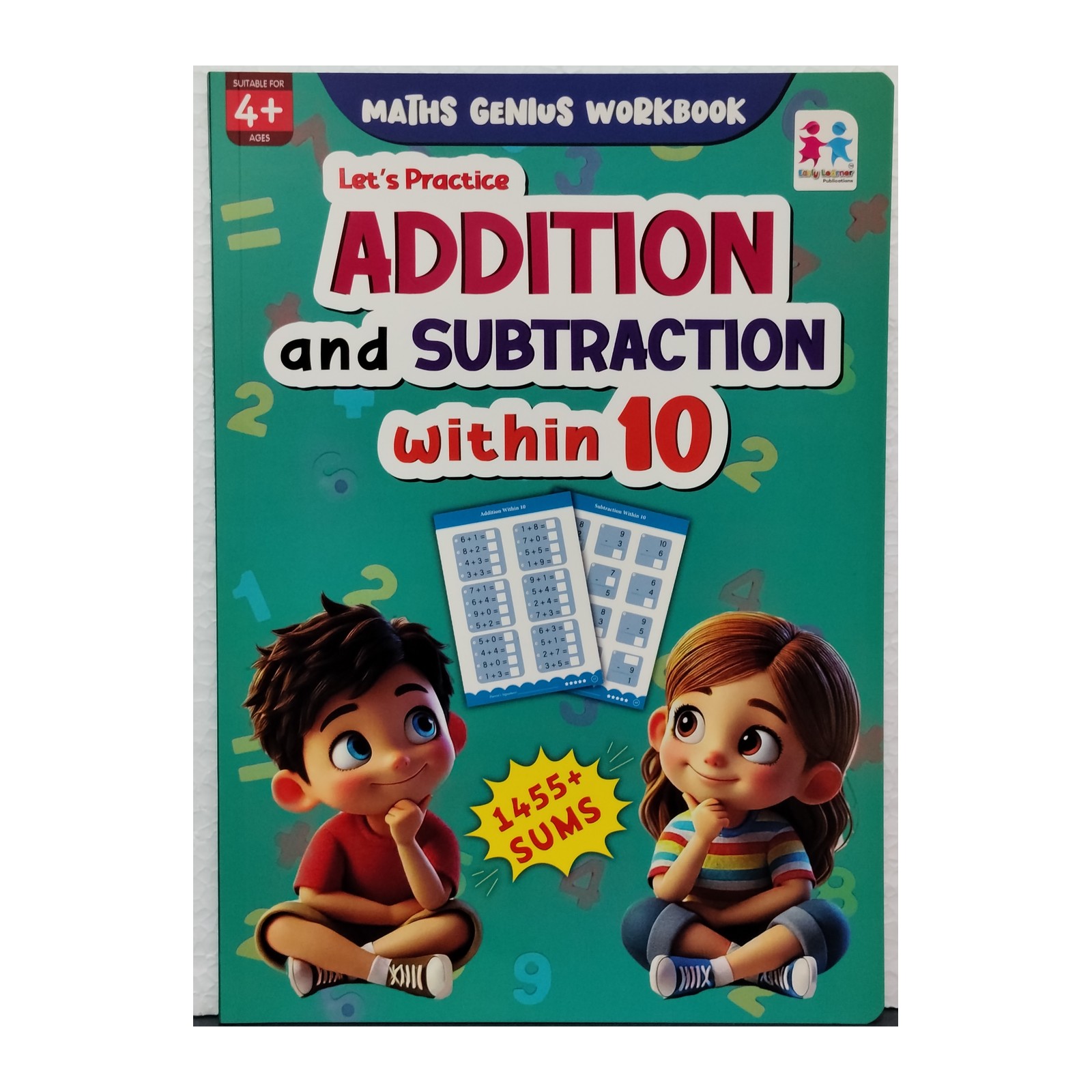Maths Genius Workbook — Let's Practice Addition and Subtraction within 10