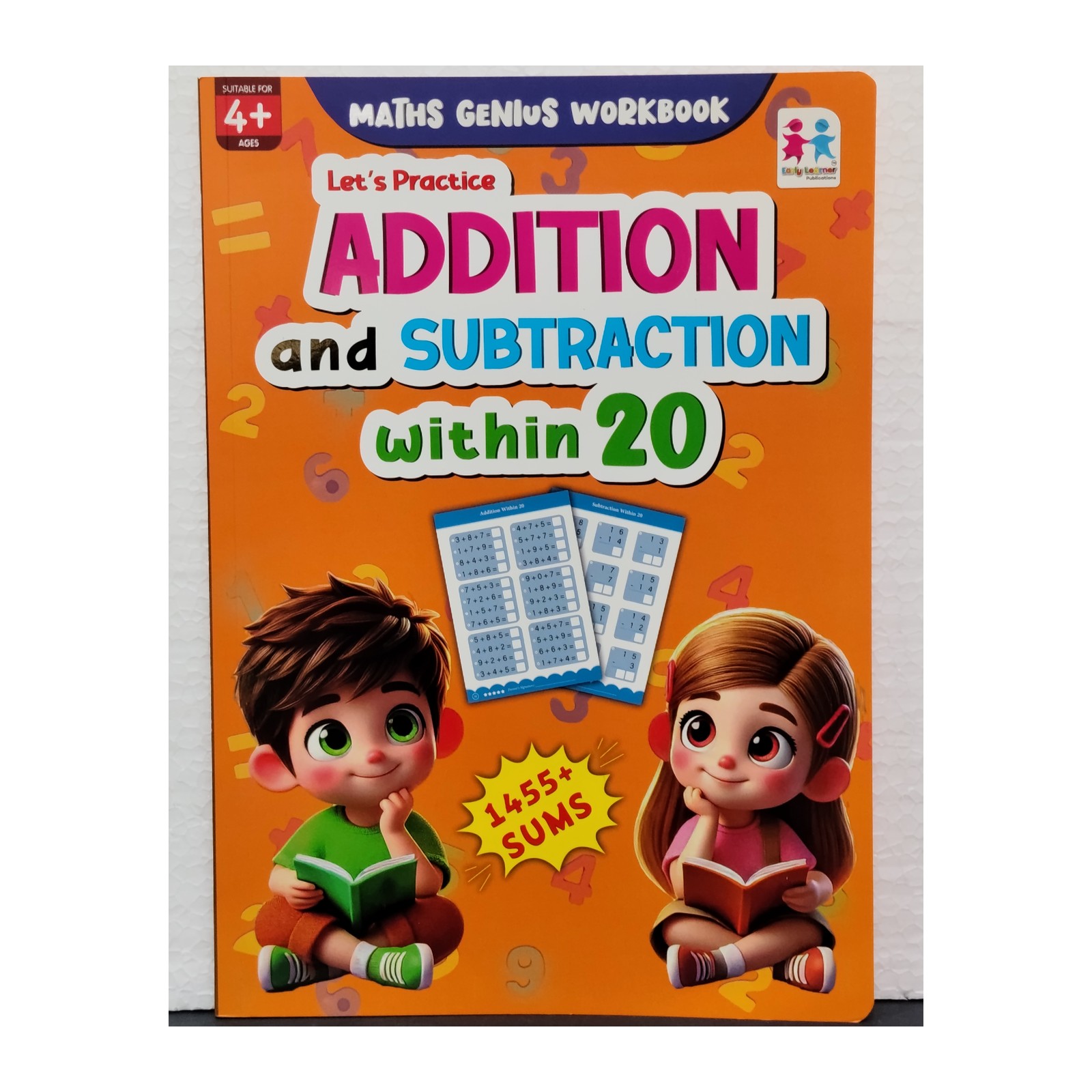 Maths Genius Workbook — Let's Practice Addition and Subtraction within 20
