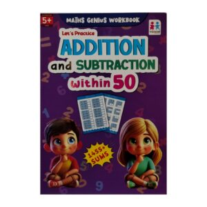 Maths Genius Workbook — Let's Practice Addition and Subtraction within 50