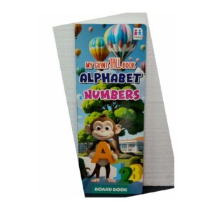 My Giant Tall Book: Alphabet & Numbers