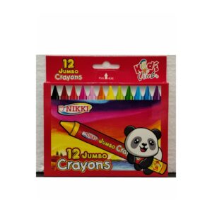 Nikki Jumbo Crayons (12 Colours)