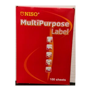Niso Multipurpose Label A4 White Matt — 100 Sheets